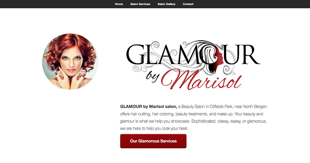 GLAMOUR by Marisol logo home page