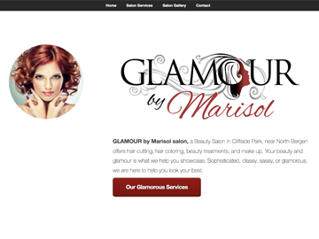 Glamour by Marisol Website